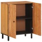 vidaXL Armario auxiliar madera maciza de acacia 60x33x75 cm vidaXL Armario auxiliar madera maciza de acacia 60x33x75 cm