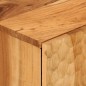 vidaXL Armario auxiliar madera maciza de acacia 90x33x75 cm