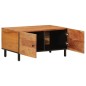 vidaXL Mesa de centro madera maciza de acacia 80x50x40 cm vidaXL Mesa de centro madera maciza de acacia 80x50x40 cm