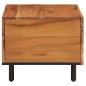vidaXL Mesa de centro madera maciza de acacia 80x50x40 cm vidaXL Mesa de centro madera maciza de acacia 80x50x40 cm