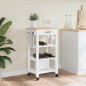 vidaXL Carrito de cocina MONZA madera maciza de pino 48x40x90 cm vidaXL Carrito de cocina MONZA madera maciza de pino 48x40x90 cm
