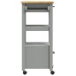vidaXL Carrito de cocina MONZA madera maciza de pino 48x40x90 cm vidaXL Carrito de cocina MONZA madera maciza de pino 48x40x90 cm