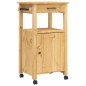 vidaXL Carrito de cocina MONZA madera maciza de pino 48x40x90 cm vidaXL Carrito de cocina MONZA madera maciza de pino 48x40x90 cm