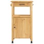 vidaXL Carrito de cocina MONZA madera maciza de pino 48x40x90 cm vidaXL Carrito de cocina MONZA madera maciza de pino 48x40x90 cm