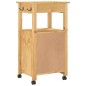 vidaXL Carrito de cocina MONZA madera maciza de pino 48x40x90 cm vidaXL Carrito de cocina MONZA madera maciza de pino 48x40x90 cm