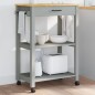 vidaXL Carrito de cocina MONZA madera maciza de pino 60x40x90 cm vidaXL Carrito de cocina MONZA madera maciza de pino 60x40x90 cm
