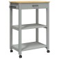 vidaXL Carrito de cocina MONZA madera maciza de pino 60x40x90 cm vidaXL Carrito de cocina MONZA madera maciza de pino 60x40x90 cm