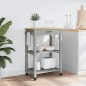 vidaXL Carrito de cocina MONZA madera maciza de pino 60x40x90 cm vidaXL Carrito de cocina MONZA madera maciza de pino 60x40x90 cm