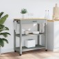 vidaXL Carrito de cocina MONZA madera maciza de pino 84x40x90 cm vidaXL Carrito de cocina MONZA madera maciza de pino 84x40x90 cm
