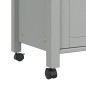 vidaXL Carrito de cocina MONZA madera maciza de pino 84x40x90 cm vidaXL Carrito de cocina MONZA madera maciza de pino 84x40x90 cm