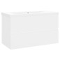 vidaXL Mueble con lavabo madera de ingeniería blanco vidaXL Mueble con lavabo madera de ingeniería blanco