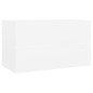 vidaXL Mueble con lavabo madera de ingeniería blanco vidaXL Mueble con lavabo madera de ingeniería blanco