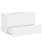 vidaXL Mueble con lavabo madera de ingeniería blanco vidaXL Mueble con lavabo madera de ingeniería blanco