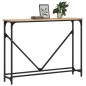 vidaXL Mesa consola madera de ingeniería roble Sonoma 102x22,5x75 cm vidaXL Mesa consola madera de ingeniería roble Sonoma 102x22,5x75 cm