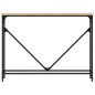 vidaXL Mesa consola madera de ingeniería roble Sonoma 102x22,5x75 cm vidaXL Mesa consola madera de ingeniería roble Sonoma 102x22,5x75 cm