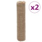 vidaXL Rollos de yute 2 unidades 0,5x50 m 100% yute 200 gsm vidaXL Rollos de yute 2 unidades 0,5x50 m 100% yute 200 gsm
