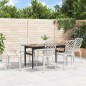 vidaXL Sillas de jardín 6 unidades aluminio fundido blanco vidaXL Sillas de jardín 6 unidades aluminio fundido blanco
