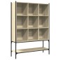 vidaXL Estantería madera de ingeniería roble Sonoma 102x30x141,5 cm vidaXL Estantería madera de ingeniería roble Sonoma 102x30x141,5 cm