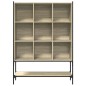 vidaXL Estantería madera de ingeniería roble Sonoma 102x30x141,5 cm vidaXL Estantería madera de ingeniería roble Sonoma 102x30x141,5 cm