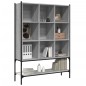 vidaXL Estantería madera de ingeniería gris Sonoma 102x30x141,5 cm vidaXL Estantería madera de ingeniería gris Sonoma 102x30x141,5 cm