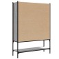 vidaXL Estantería madera de ingeniería gris Sonoma 102x30x141,5 cm vidaXL Estantería madera de ingeniería gris Sonoma 102x30x141,5 cm