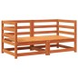 vidaXL Sofás esquineros de jardín 2 uds madera pino marrón 70x70x67 cm vidaXL Sofás esquineros de jardín 2 uds madera pino marrón 70x70x67 cm