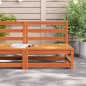 vidaXL Sofá jardín sin reposabrazos madera pino marrón cera 70x70x67cm vidaXL Sofá jardín sin reposabrazos madera pino marrón cera 70x70x67cm