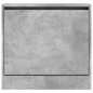 vidaXL Zapatero de madera de ingeniería gris hormigón 60x21x57 cm vidaXL Zapatero de madera de ingeniería gris hormigón 60x21x57 cm