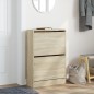vidaXL Zapatero de madera de ingeniería roble Sonoma 60x21x87,5 cm vidaXL Zapatero de madera de ingeniería roble Sonoma 60x21x87,5 cm