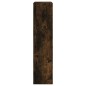 vidaXL Zapatero de madera de ingeniería roble ahumado 60x21x87,5 cm vidaXL Zapatero de madera de ingeniería roble ahumado 60x21x87,5 cm