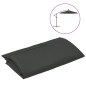 vidaXL Tela de repuesto para sombrilla voladiza antracita 300 cm vidaXL Tela de repuesto para sombrilla voladiza antracita 300 cm