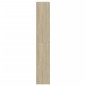 vidaXL Zapatero de madera de ingeniería roble Sonoma 60x21x125,5 cm vidaXL Zapatero de madera de ingeniería roble Sonoma 60x21x125,5 cm