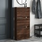 vidaXL Zapatero de madera de ingeniería roble Sonoma 60x21x125,5 cm vidaXL Zapatero de madera de ingeniería roble Sonoma 60x21x125,5 cm
