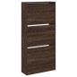 vidaXL Zapatero de madera de ingeniería roble Sonoma 60x21x125,5 cm vidaXL Zapatero de madera de ingeniería roble Sonoma 60x21x125,5 cm