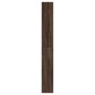 vidaXL Zapatero de madera de ingeniería marrón roble 60x21x163,5 cm vidaXL Zapatero de madera de ingeniería marrón roble 60x21x163,5 cm