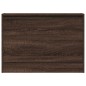 vidaXL Zapatero de madera de ingeniería marrón roble 80x21x57 cm vidaXL Zapatero de madera de ingeniería marrón roble 80x21x57 cm