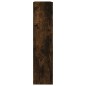 vidaXL Zapatero de madera de ingeniería roble ahumado 80x21x87,5 cm vidaXL Zapatero de madera de ingeniería roble ahumado 80x21x87,5 cm
