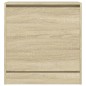 vidaXL Zapatero de madera de ingeniería roble Sonoma 60x34x63,5 cm vidaXL Zapatero de madera de ingeniería roble Sonoma 60x34x63,5 cm