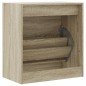 vidaXL Zapatero de madera de ingeniería roble Sonoma 60x34x63,5 cm vidaXL Zapatero de madera de ingeniería roble Sonoma 60x34x63,5 cm