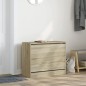 vidaXL Zapatero de madera de ingeniería roble Sonoma 80x34x63 cm vidaXL Zapatero de madera de ingeniería roble Sonoma 80x34x63 cm