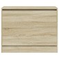 vidaXL Zapatero de madera de ingeniería roble Sonoma 80x34x63 cm vidaXL Zapatero de madera de ingeniería roble Sonoma 80x34x63 cm