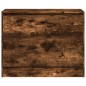 vidaXL Zapatero de madera de ingeniería roble ahumado 80x34x63 cm vidaXL Zapatero de madera de ingeniería roble ahumado 80x34x63 cm