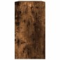 vidaXL Zapatero de madera de ingeniería roble ahumado 80x34x63 cm vidaXL Zapatero de madera de ingeniería roble ahumado 80x34x63 cm