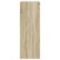 vidaXL Zapatero de madera de ingeniería roble Sonoma 80x34x96,5 cm