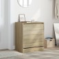vidaXL Zapatero de madera de ingeniería roble Sonoma 60x42x69 cm vidaXL Zapatero de madera de ingeniería roble Sonoma 60x42x69 cm