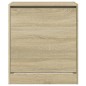 vidaXL Zapatero de madera de ingeniería roble Sonoma 60x42x69 cm vidaXL Zapatero de madera de ingeniería roble Sonoma 60x42x69 cm