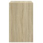 vidaXL Zapatero de madera de ingeniería roble Sonoma 60x42x69 cm vidaXL Zapatero de madera de ingeniería roble Sonoma 60x42x69 cm