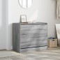 vidaXL Zapatero de madera de ingeniería gris Sonoma 80x42x69 cm vidaXL Zapatero de madera de ingeniería gris Sonoma 80x42x69 cm