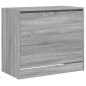 vidaXL Zapatero de madera de ingeniería gris Sonoma 80x42x69 cm vidaXL Zapatero de madera de ingeniería gris Sonoma 80x42x69 cm