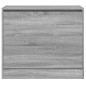 vidaXL Zapatero de madera de ingeniería gris Sonoma 80x42x69 cm vidaXL Zapatero de madera de ingeniería gris Sonoma 80x42x69 cm